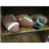 Image 1 : 3 Footballs & a bottle opener