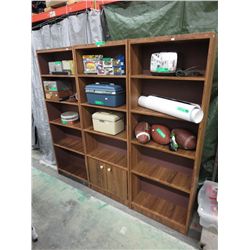 3 Bookshelves
