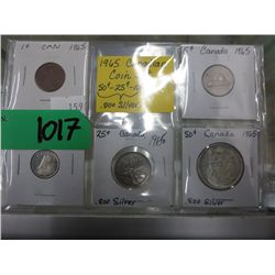 1965 CDN coin set