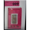 Image 2 : .999 Titanium bullion Investor's bar