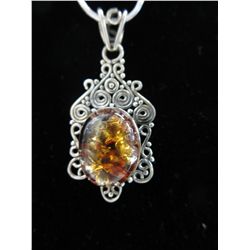 Custom made Baltic amber necklace