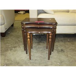 3 Miniature nesting tables