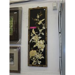 Mother of pearl wall panel