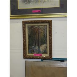 Original signed paint on board