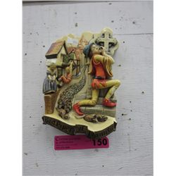 Vintage Naturecraft - Pied Piper wall plaque