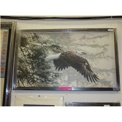 Framed print by Ron Parker-"Through the Firs"