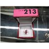 Image 2 : Ruby & sterling silver ring