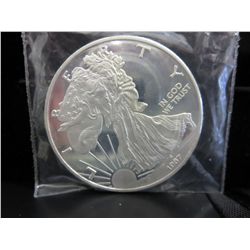 1987 Silver Round, Walking Liberty motif