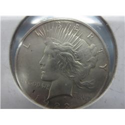 1922 Eagle & Morgan American $1Silver Peace dollar