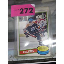 1980 Wayne Gretzky 2nd year hockey card