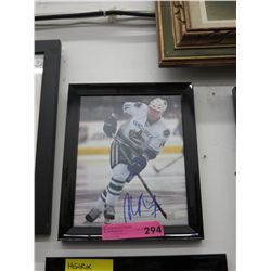 Signed Alex Burrows hockey photograph