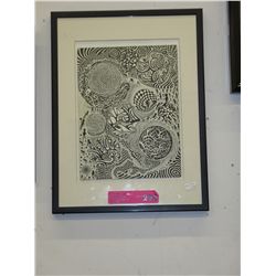Original pen & ink drawing by "Gary '95"