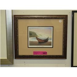Framed Graham Herbert art card