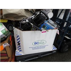 Skid of miscellaneous goods