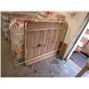 Image 1 : Double side brass plated headboard