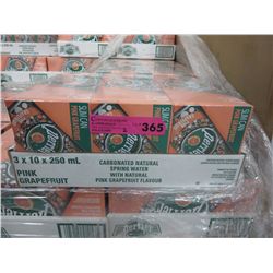 2 Cases of Perrier pink grapefruit beverage