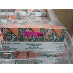 2 Cases of Perrier pink grapefruit beverage