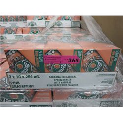 2 Cases of Perrier pink grapefruit beverage