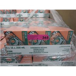 2 Cases of Perrier pink grapefruit beverage