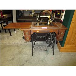Antique Singer sewing machine
