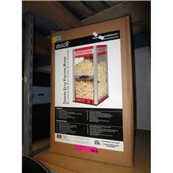 Counter top theater style popcorn maker