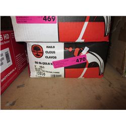 55 LB box of 3" nails