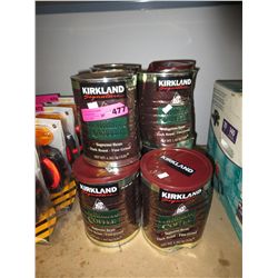 10 x 1.362 KG cans of Kirkland dark roast coffee