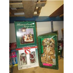 3 Christmas decorations