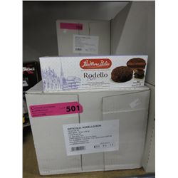Case of Italian chocolate covered crunchy cookies