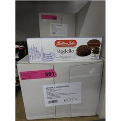 Case of Italian chocolate covered crunchy cookies