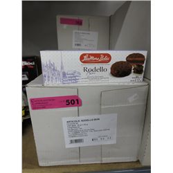 Case of Italian chocolate covered crunchy cookies