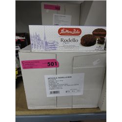 Case of Italian chocolate covered crunchy cookies