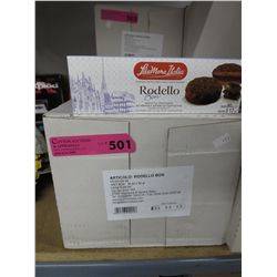 Case of Italian chocolate covered crunchy cookies