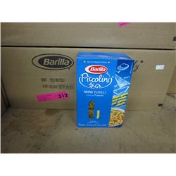 Case of Barilla mini fusilli/picollini