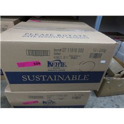 Case of Kettle Brand Salted chips