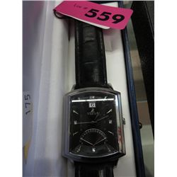 Westar chronograph watch w/ jewels on face