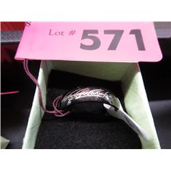 Black "The One Ring", size 21