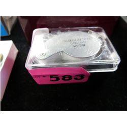 New illuminated jeweler's loupe