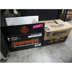 2 boxes of microphones, electric cable connectors