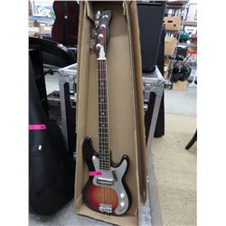 Electric bass guitar
