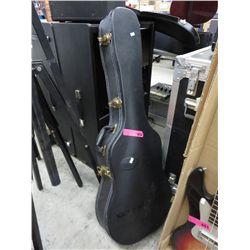 Hard side guitar case