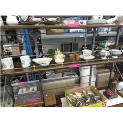 9 PCs of china, glass & ceramics