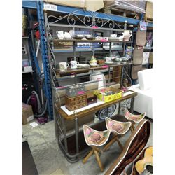 Baker rack style sideboard