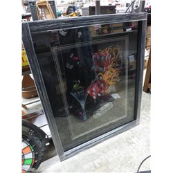 Framed print "Shoot the Wad"