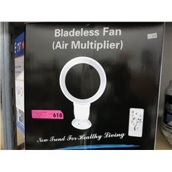 New bladeless fan, in box