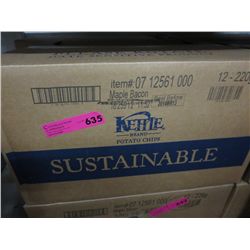 Case of Kettle Brand Maple Bacon chips