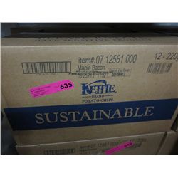 Case of Kettle Brand Maple Bacon chips