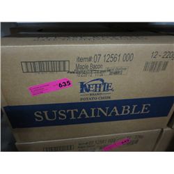 Case of Kettle Brand Maple Bacon chips