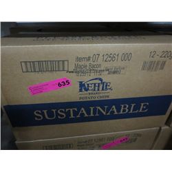 Case of Kettle Brand Maple Bacon chips