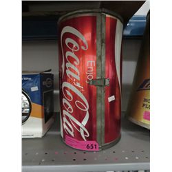 Coca-Cola can shaped smoker